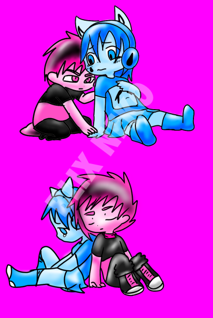 Blixer x sad cube humanizados