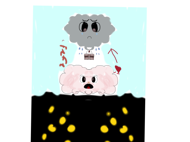 2 clouds - ibisPaint