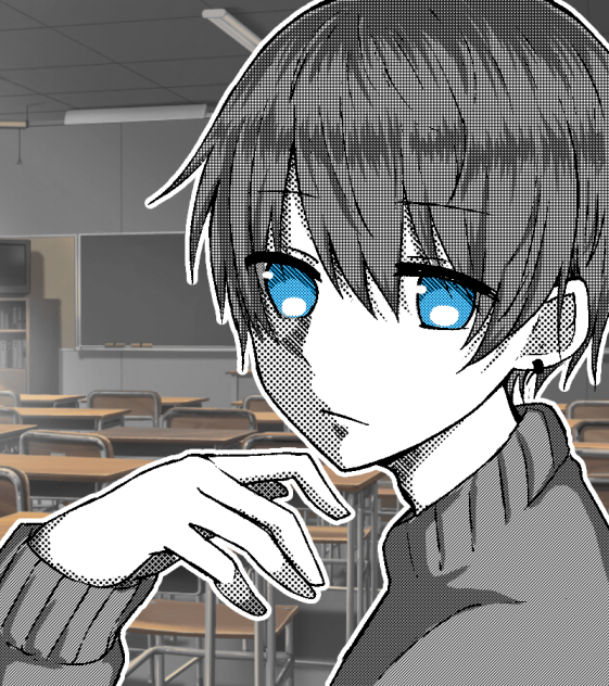 漫画風男の子