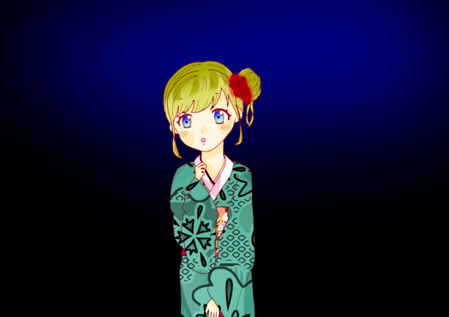 線画借りました