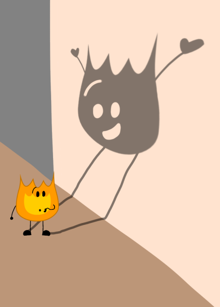 Movie Poster Redraw Me & My Shadow