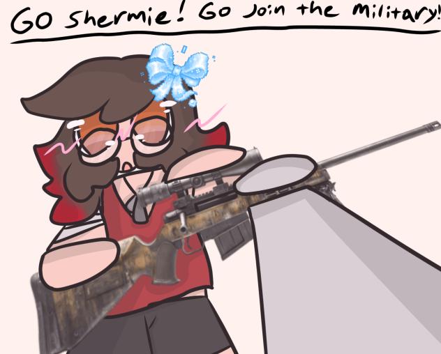 Go Shermie! Go!
