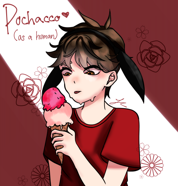 POCHACCO AS A HUMANNNNNN