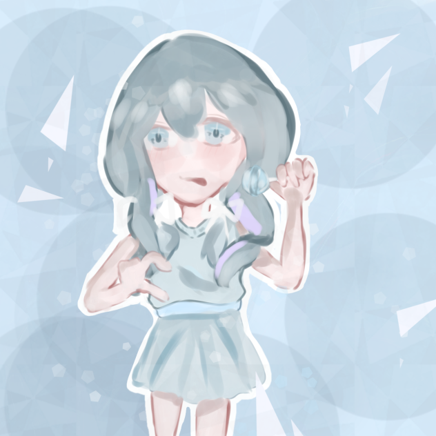 涼しげに🧊