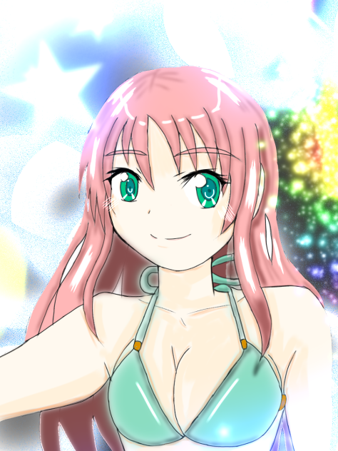 髪の毛の長い子