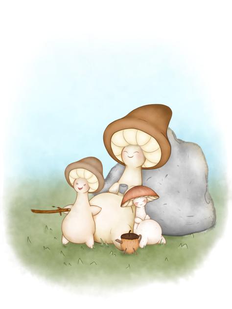 mush, ru, and mushaboo