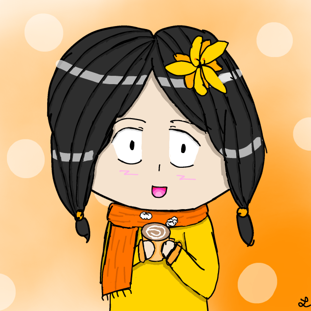 Orange girl