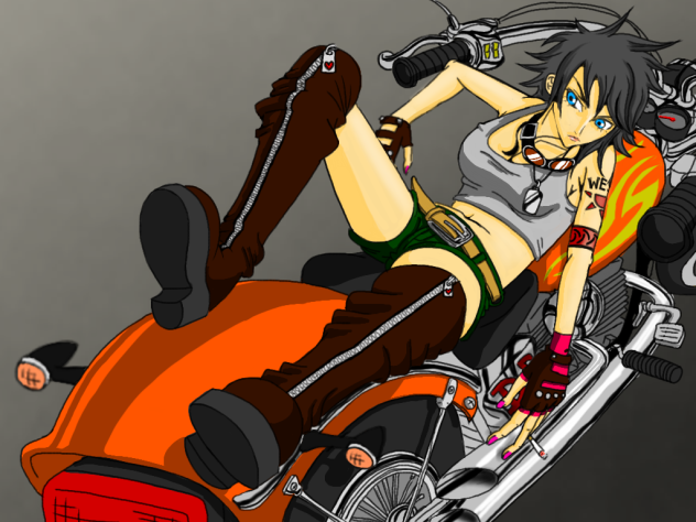 Biker's Rest Time