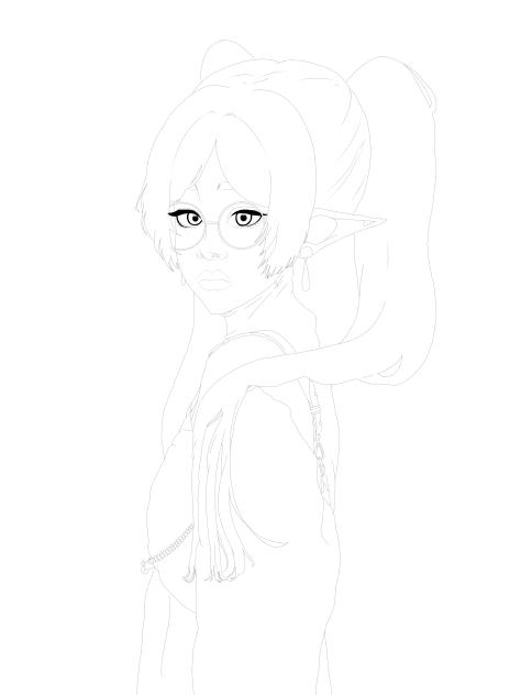 Frieren lineart