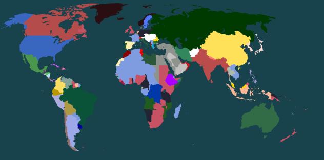 第一次世界大戦map