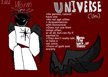 Universe reference sheet
