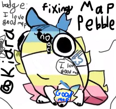 Fixing pebble