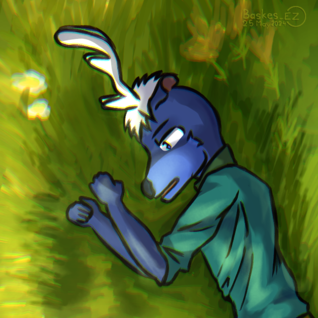 Breezy wind, comfy grass