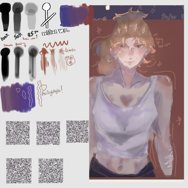 Yummers semi realism brushes by request