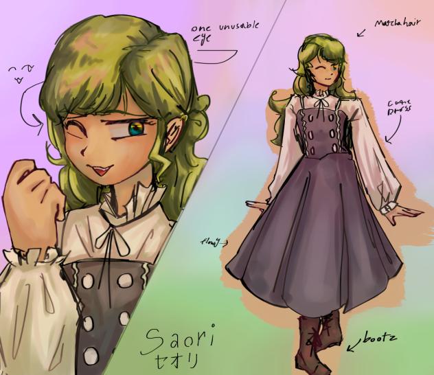 Oc Sheet - Saori