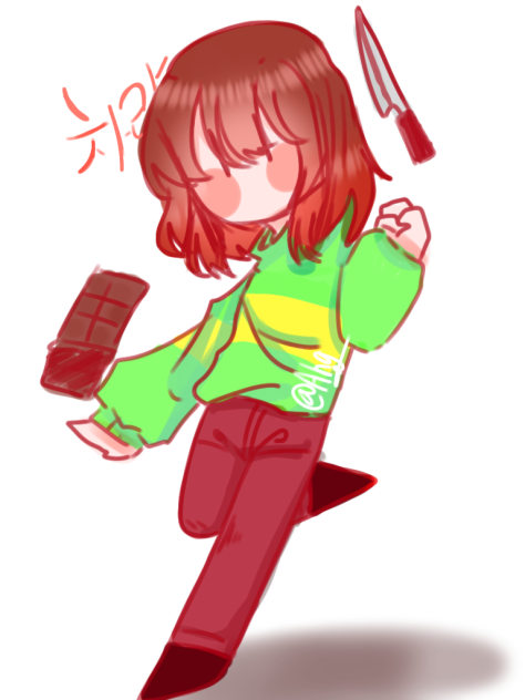 언더테일 차라 - ibisPaint