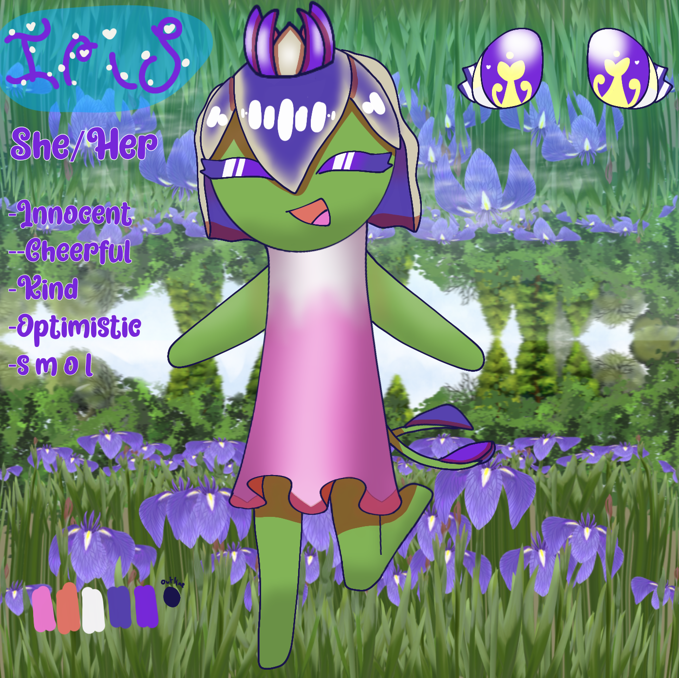 Iris child bc im happi - ibisPaint