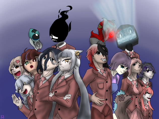 Collage for fan art challenge