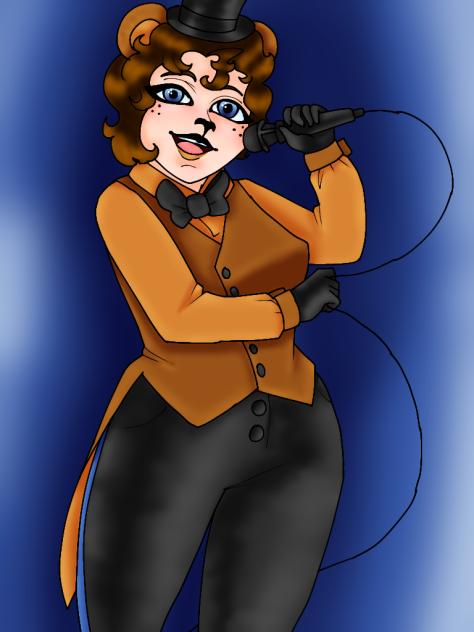 Human Freddy Fazbear (Girl)