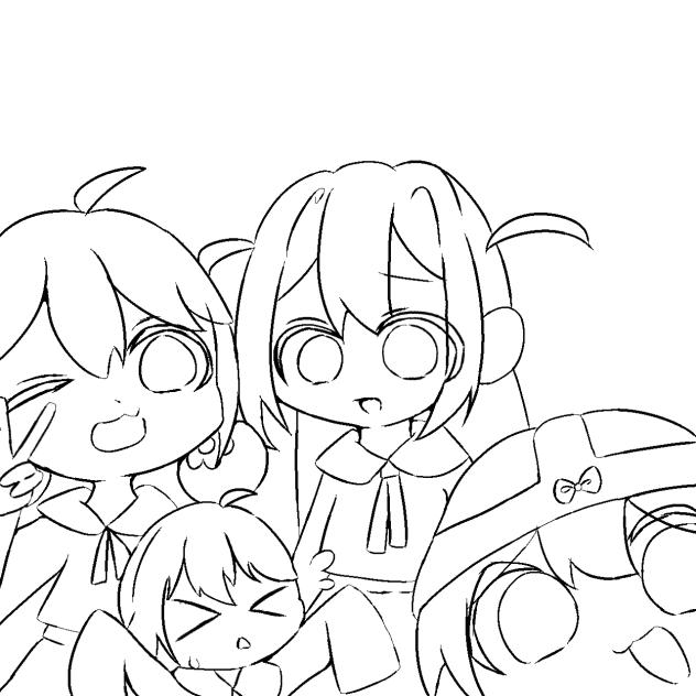 塗り絵！！