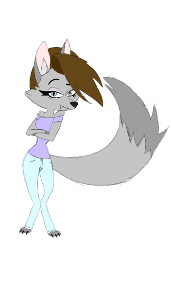 wolf demon - ibisPaint