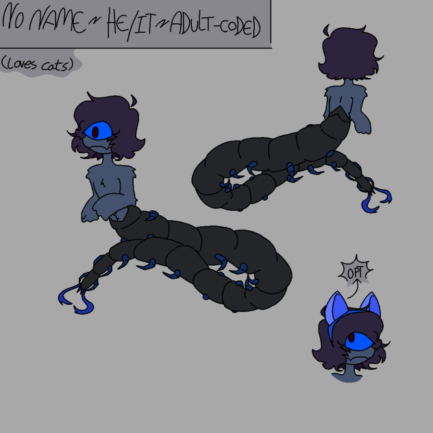 random centipede monster thing xD