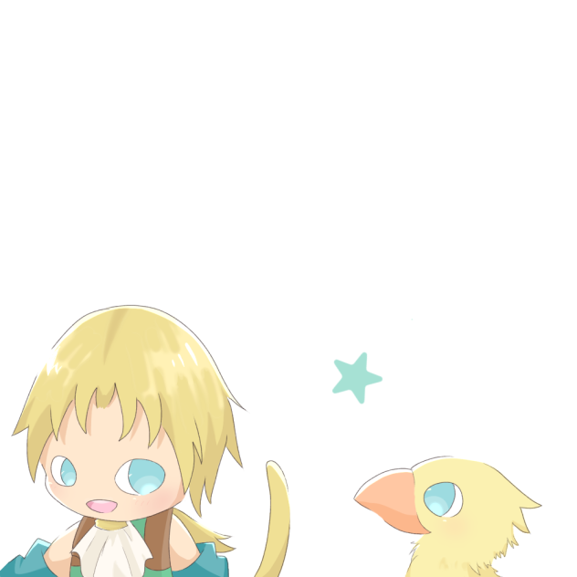 ジタンとチョコボ