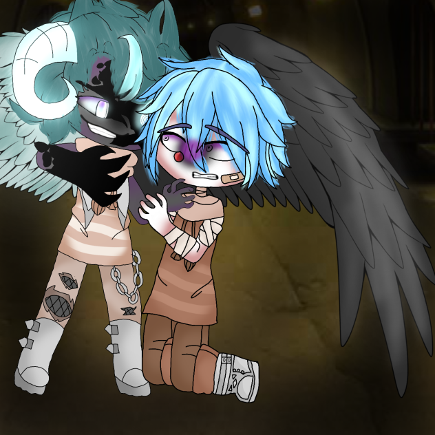 fighting scene - ibisPaint