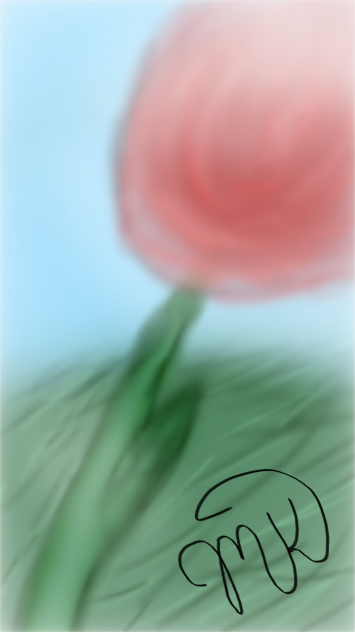 Grass practice - ibisPaint