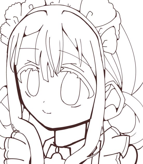 happy Halloween!　線画