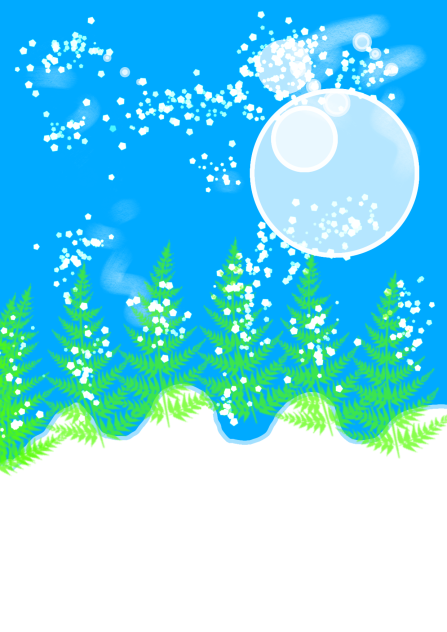 Snowfall Scenery Winter snowfall - ibisPaint