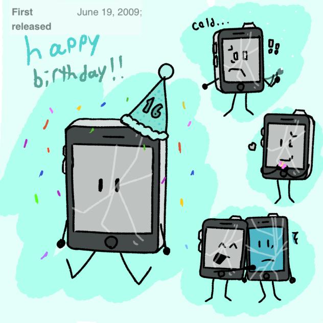 (belated) 3gs birthday!!!