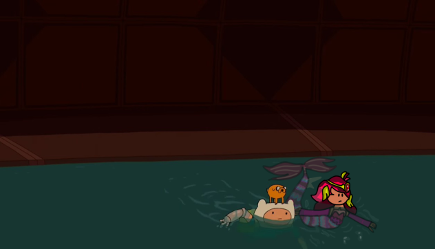 Aurora Finn Y Jake Nadando 1