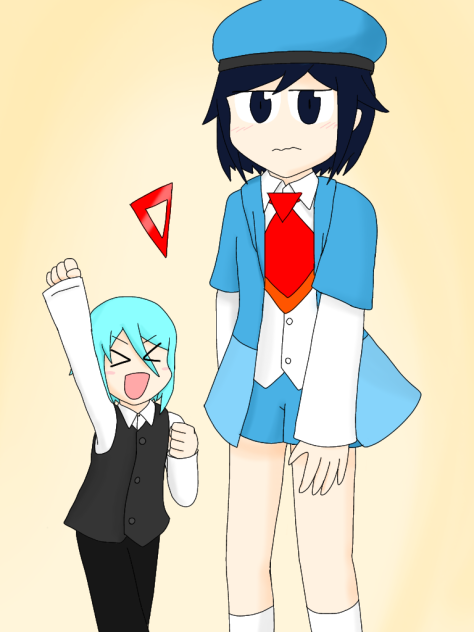 【オリキャラ】衣装交換【BluePlanets】【ロウェイ】【冥丈スア】