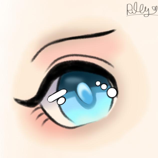 eye #1 blue