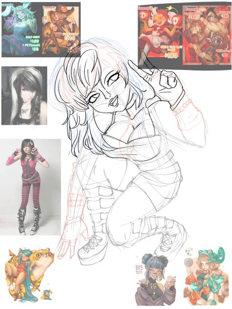 art style study of @Kryjovnik