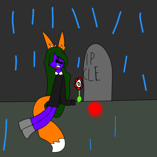 My oc lost his uncle😞