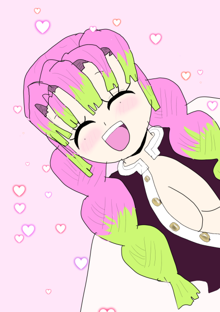 笑顔の蜜璃☺️