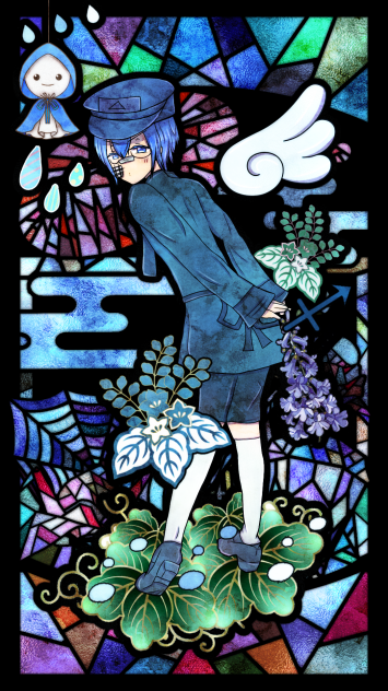 ステンドグラス風立ち絵2