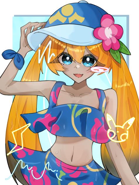 ナミピカちゃん擬人化
