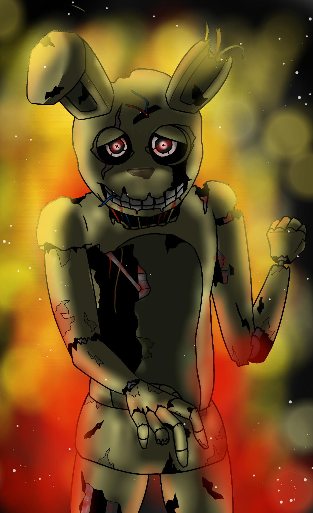 [ SpeedPaint ] - Springtrap ( End ) - ibisPaint