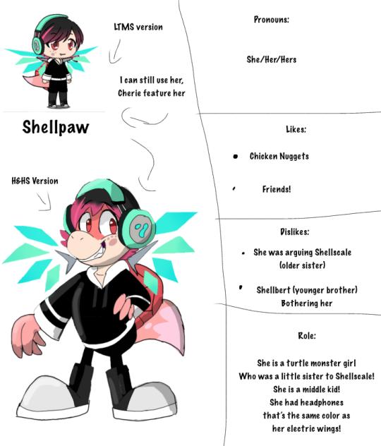 Shellpaw, Shellscale’s little sister