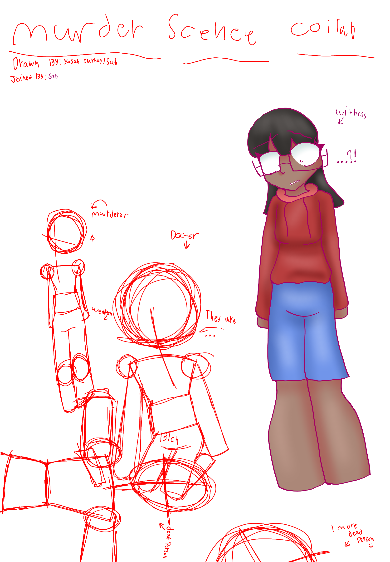 Murder Scene Collab - ibisPaint