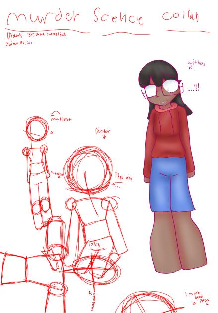 Murder Scene Collab - ibisPaint