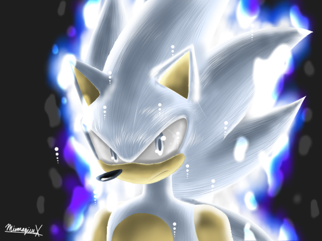 Mastered Ultra Instinct Sonic - ibisPaint