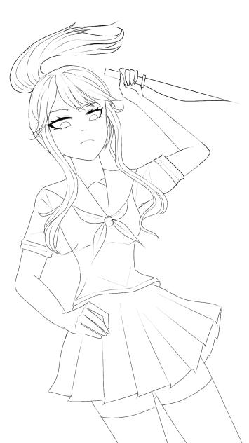 Yan Chan 🖤(lineart)