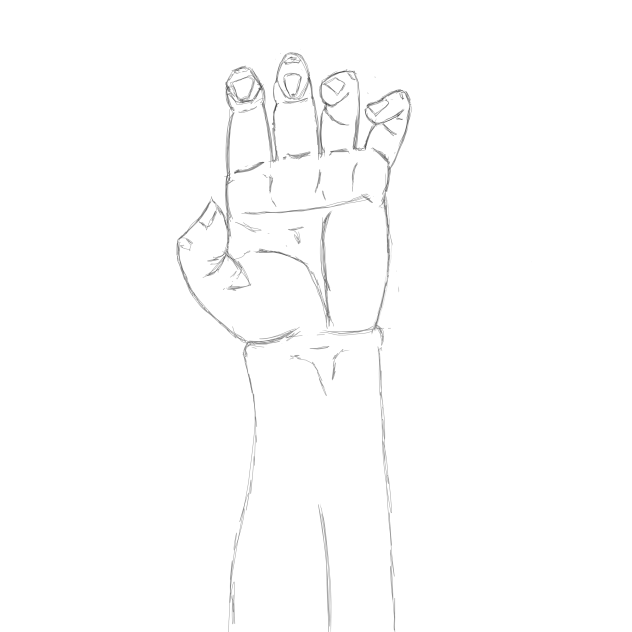 working on hands pt3