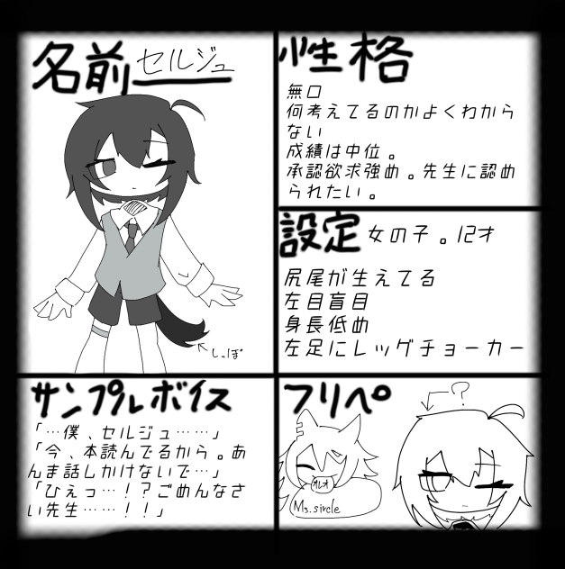 キャラ募ぉぉん