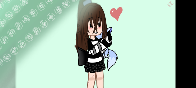 1 of my edits of a gacha club character
