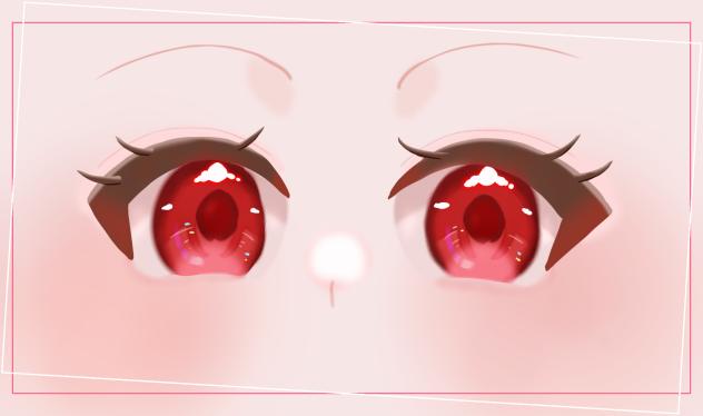お目目練習　1日目